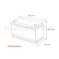 BATTERIE VARTA SILVER DYNAMIC I1 12V 110AH 920A