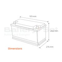 Batteries Yuasa YBX Active DLMC-230 12V 230Ah 1350A