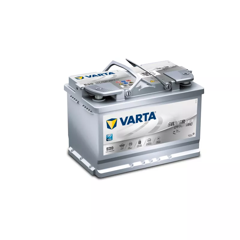 Batterie Varta E39 : Start Stop Plus AGM 12V 70AH 760A - BatterySet