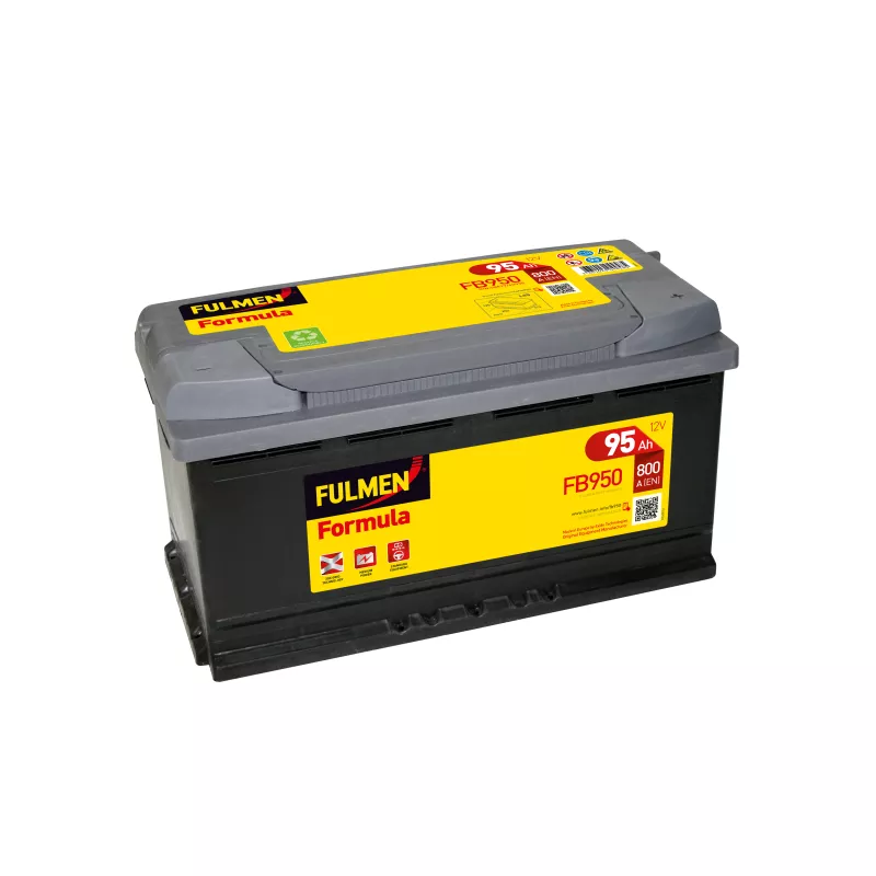 Batterie FULMEN FORMULA FB950 12V 95AH 800A - Batteries Auto, Voitures,  4x4, Véhicules Start & Stop Auto - BatterySet