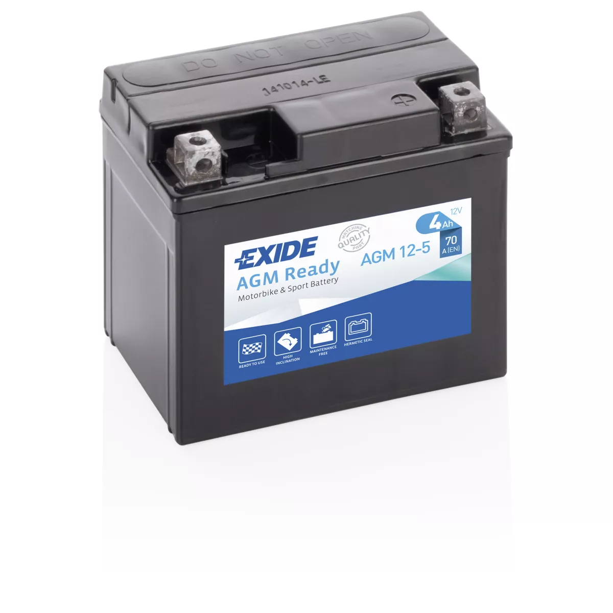 BATTERIE EXIDE AGM READY AGM125 Batteries Motos, Scooters, Quads