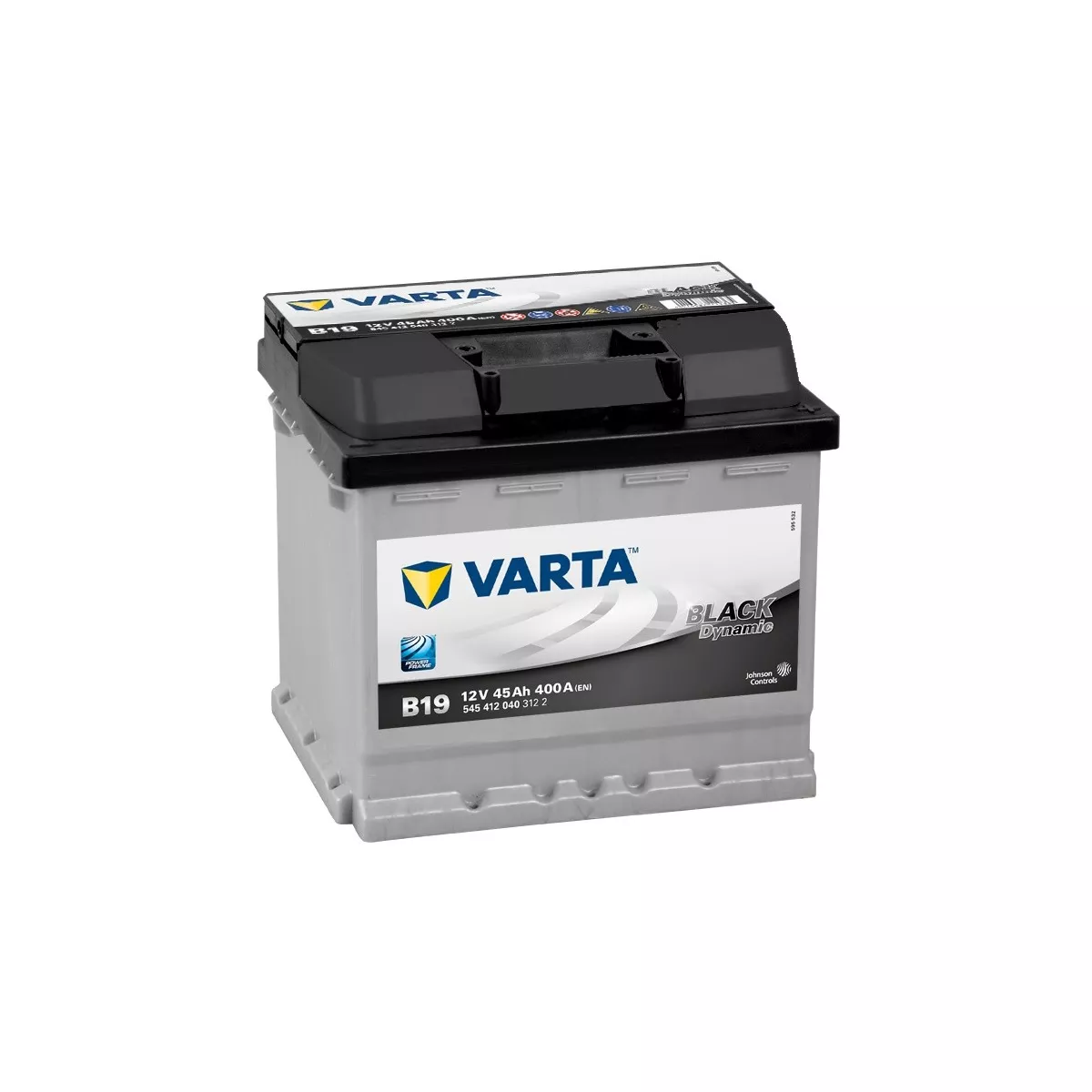 Batería Para Coche Varta B19 12V 45Ah 400A - Verma Baterias