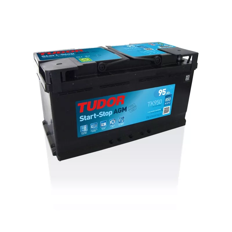 Batterie Start-stop AGM TUDOR TK950 12V 95Ah 850A