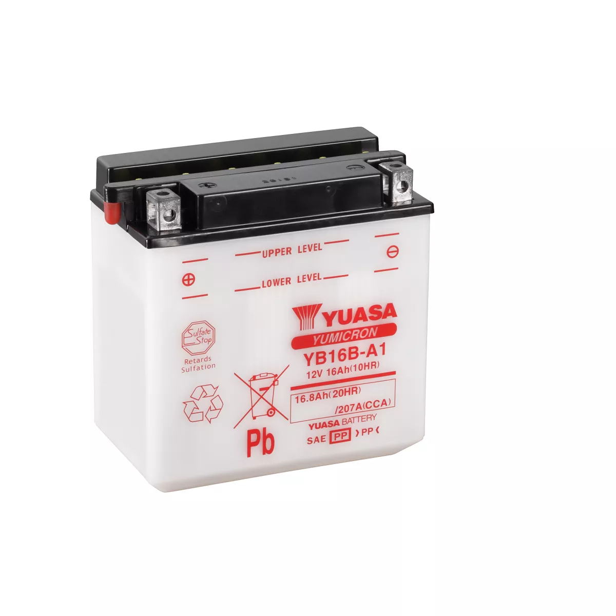 YUASA YB16B-A Batterie de Moto