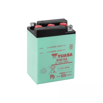 Batterie moto 6V Yuasa, batterie B39-6 7AH - BatterySet