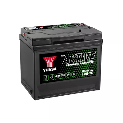 Batterie Yuasa Leisure L26-70 12V 70Ah 450A