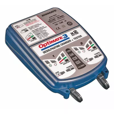 Chargeur de batterie moto Tecmate Optimate LITHIUM 4S - 6 ampères TM-390 -  Tech2Roo