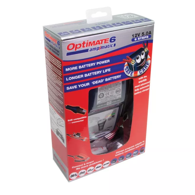 CHARGEUR OPTIMATE 6 AMPMATIC TM180