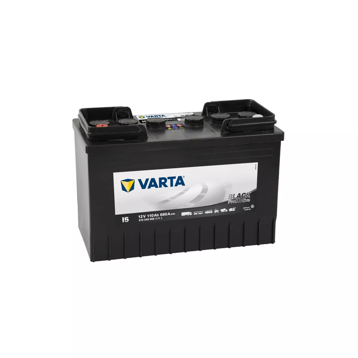 BATTERIE VARTA PROMOTIVE BLACK I5 12V 110AH 680A - Batteries Poids-Lourd,  Camions, TP Poids-lourd - BatterySet