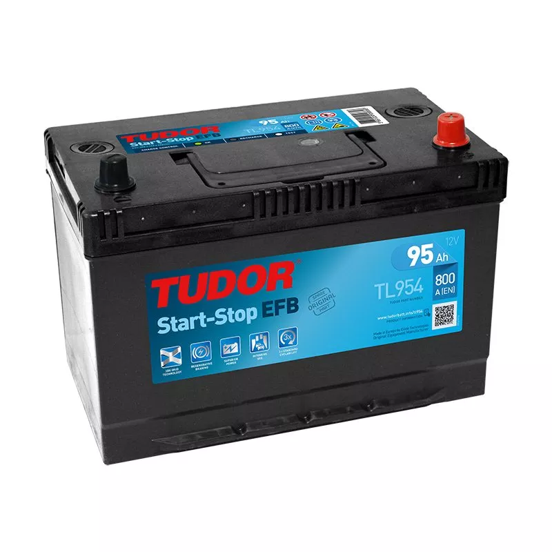 Batterie Start-stop EFB TUDOR TL954 12V 80AH 800A