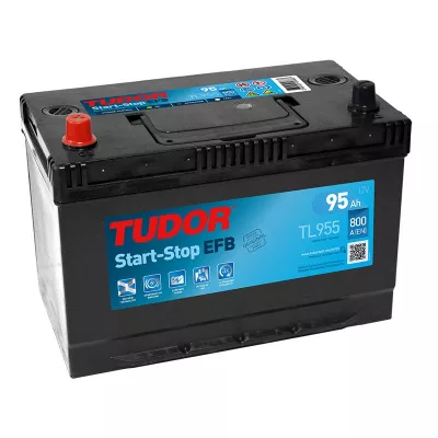 Batterie Start-stop EFB TUDOR TL955 12V 95AH 800A