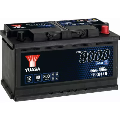 BATTERIE AUTO VARTA A6 SILVER DYNAMIC AGM XEV 12V 80AH 800A - Batteries  Véhicules Hybrides Auto - BatterySet