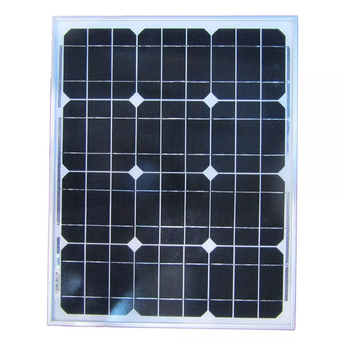 Kit panneau solaire Monocristallin 20W 12V et régulateur 5A 