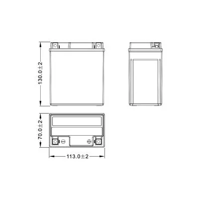 Batteria Moto Fulbat Gel FTX7L-BS/YTX7L-BS - 12V 6.3AH 100A, Pronta All'Uso, Senza Manutenzione - Foto 9