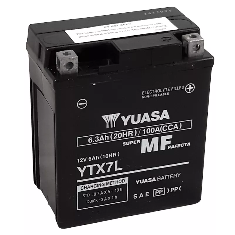 Varta Batterie Moto VARTA YTX7L-BS 12V 6AH 100A pas cher 