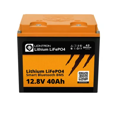 BATTERIE LIONTRON LiFePO4 12,8V 40Ah LX smart BMS w. Bluetooth