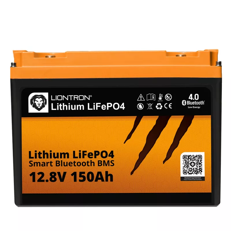 BATTERIE LIONTRON LiFePO4 12,8V 150Ah LX smart BMS w. Bluetooth - Batteries  stationnaires - BatterySet