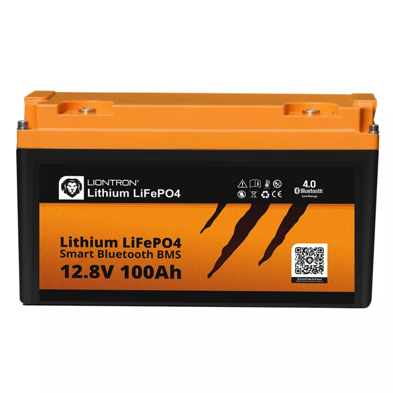 BATTERIE LIONTRON LiFePO4 12,8V 100Ah LXArctic smart BMS w. Bluetooth -  Batteries stationnaires - BatterySet