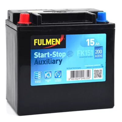 Batterie AUXILIARY FULMEN FK151 12V 15AH 200A