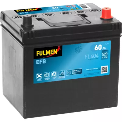 FULMEN Batterie 760A FP45 70Ah L3 EFB pas cher 