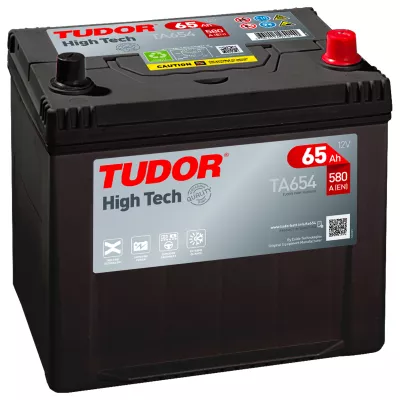 Batterie HIGH TECH TUDOR TA654 12V 65Ah 580A
