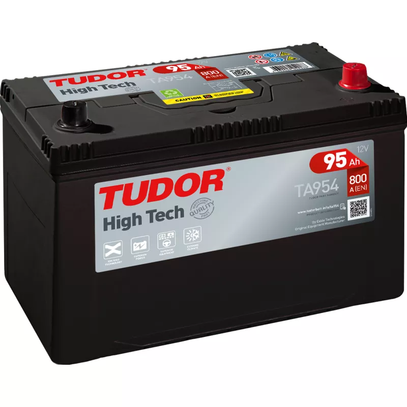 Batterie HIGH TECH TUDOR TA954 12V 95Ah 800A