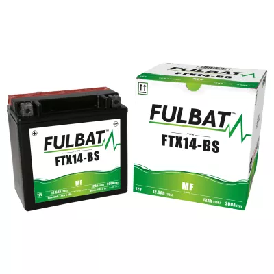 BATTERIE MOTO FULBAT MF FTX14-BS 12V 12,6AH 200A