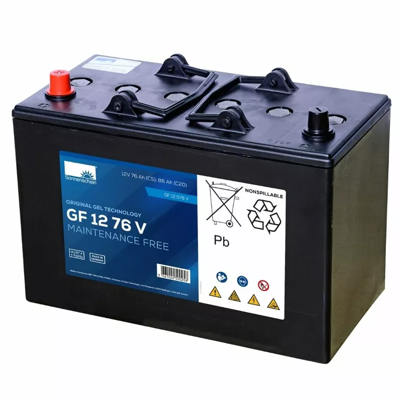 BATTERIE GEL SONNENSCHEIN GF12076V 12V 76AH Batteries de traction