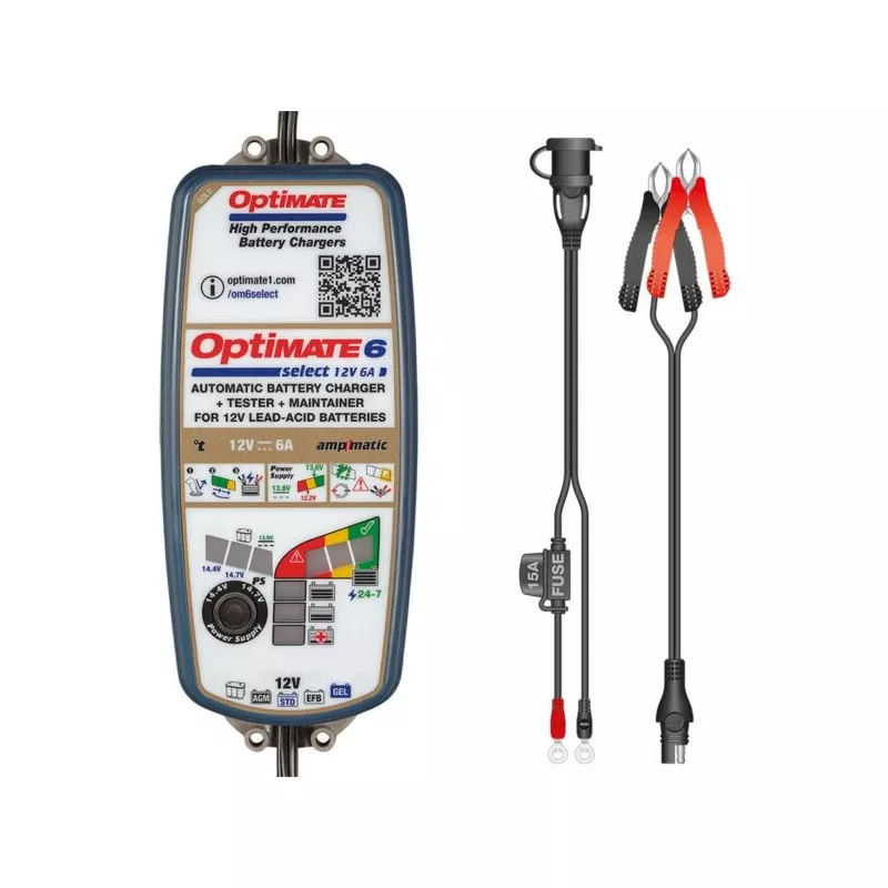 CHARGEUR OPTIMATE 6 SELECT TM370