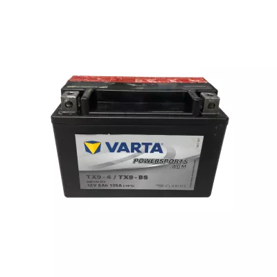 Batterie sans entretien YUASA YTX9-BS 12v 8Ah pour moto, mécaboite,  scooters