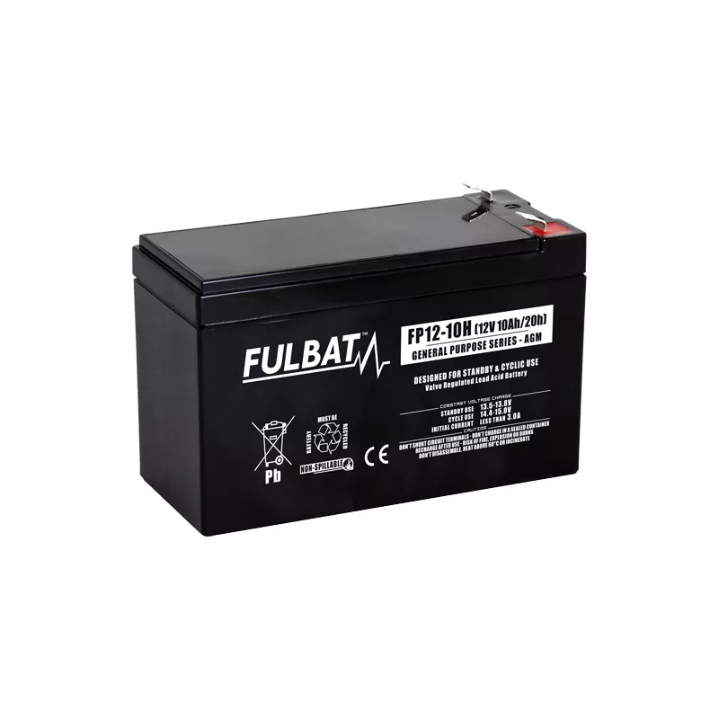 BATTERIE FULBAT FP12-10H 12V 10AH - Batteries industrielles
