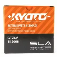 BATTERIE MOTO KYOTO AGM YTZ6V 12V 5AH 80A