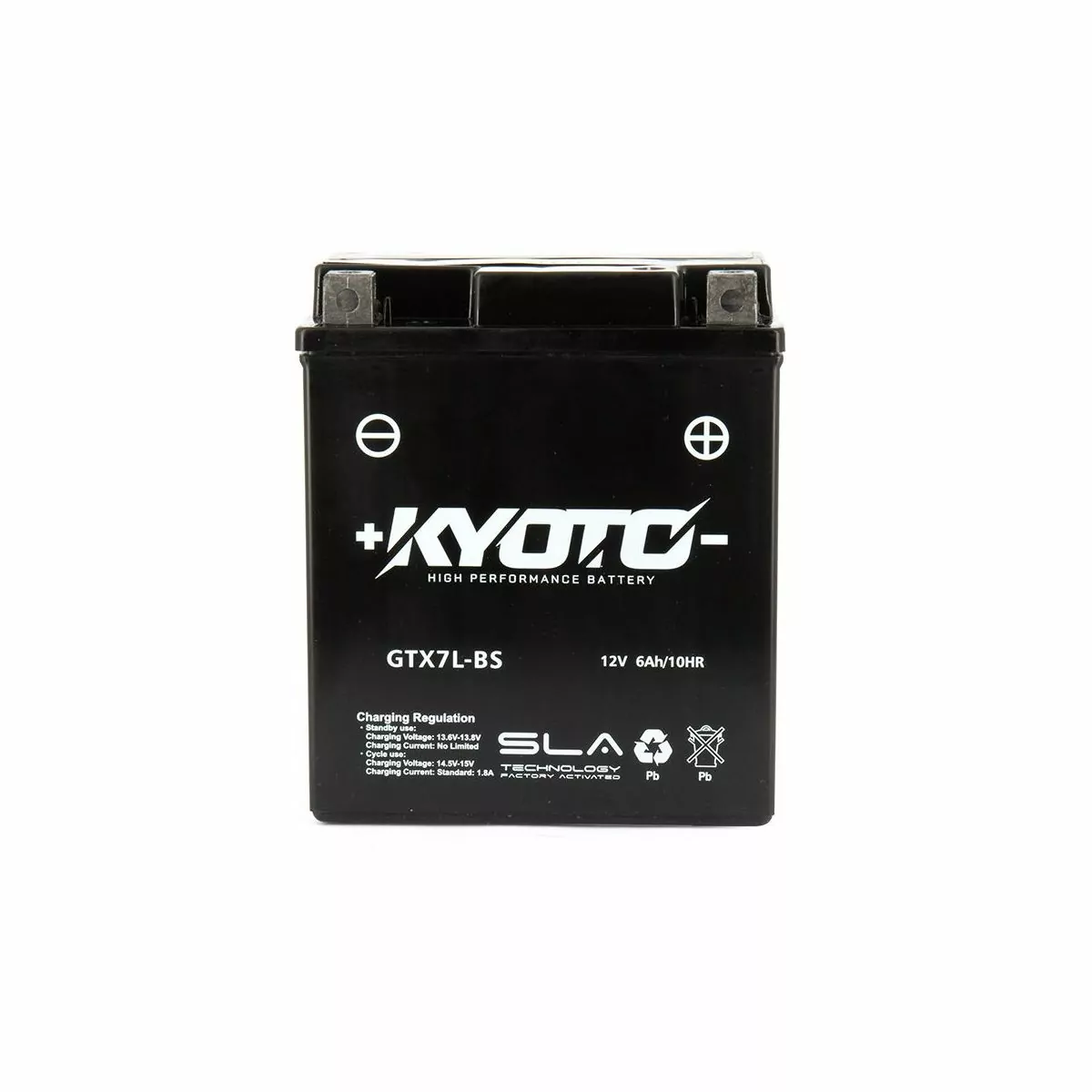 BATTERIE MOTO KYOTO SLA YTX7LBS 12V 6AH 85A Batteries Motos