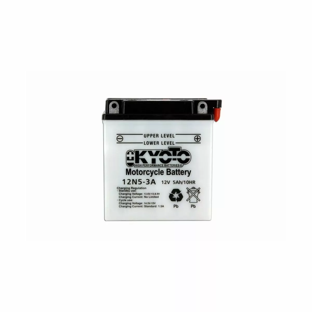 BATTERIE MOTO KYOTO 12N53A 12V 5AH 44A Batteries Motos, Scooters