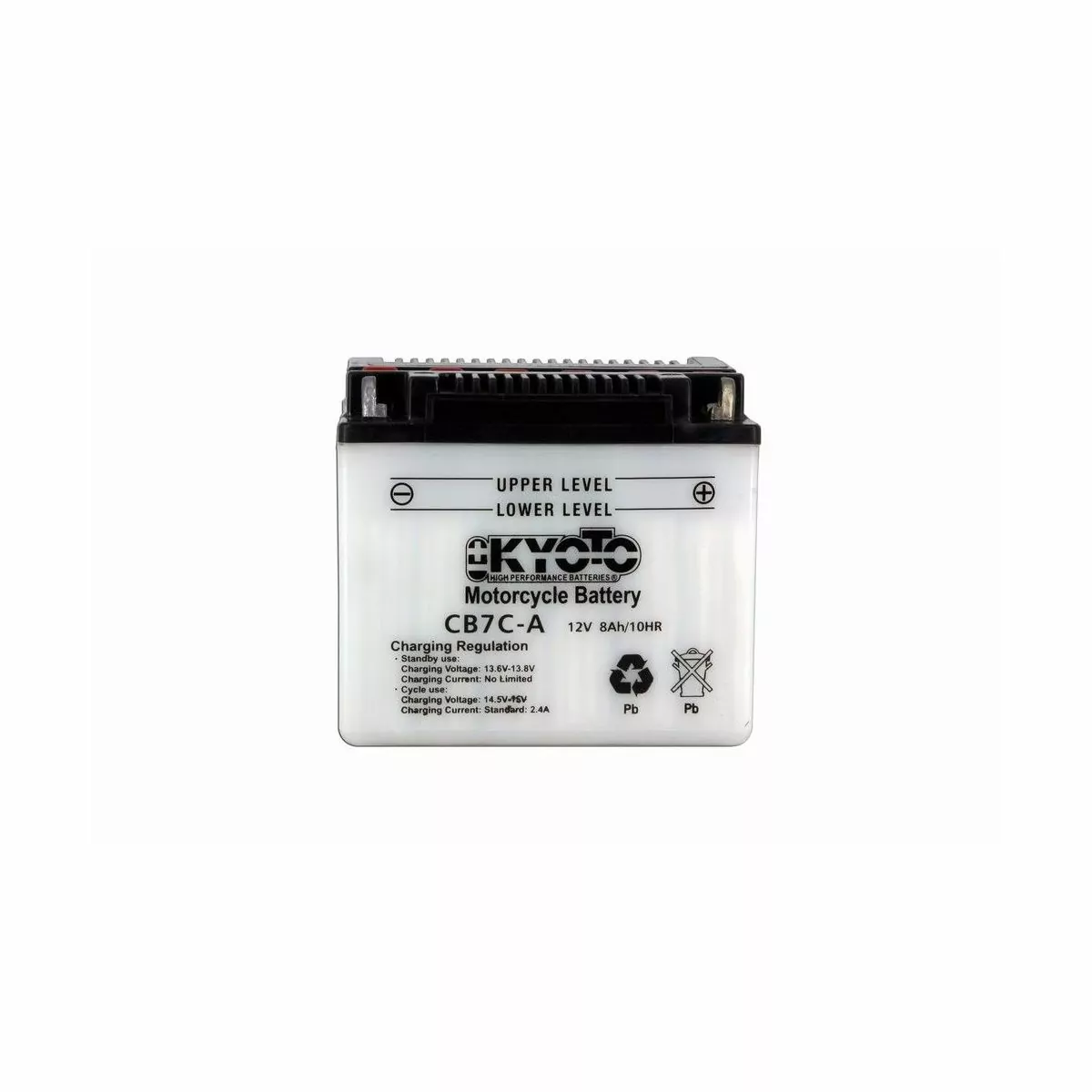 BATTERIE MOTO KYOTO YB7CA 12V 8AH 80A Batteries Motos, Scooters