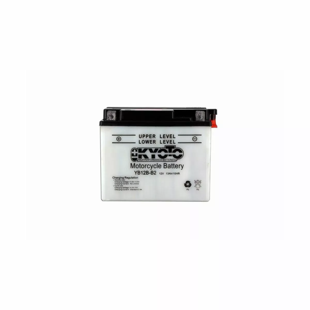 BATTERIE MOTO KYOTO YB12BB2 12V 12AH 165A Batteries Motos, Scooters
