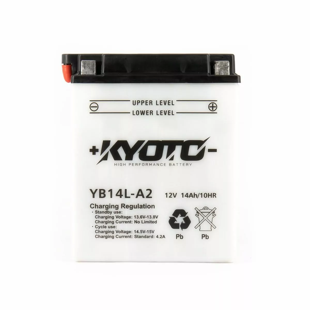 BATTERIE MOTO KYOTO YB14LA2 12V 14AH 190A Batteries Motos, Scooters
