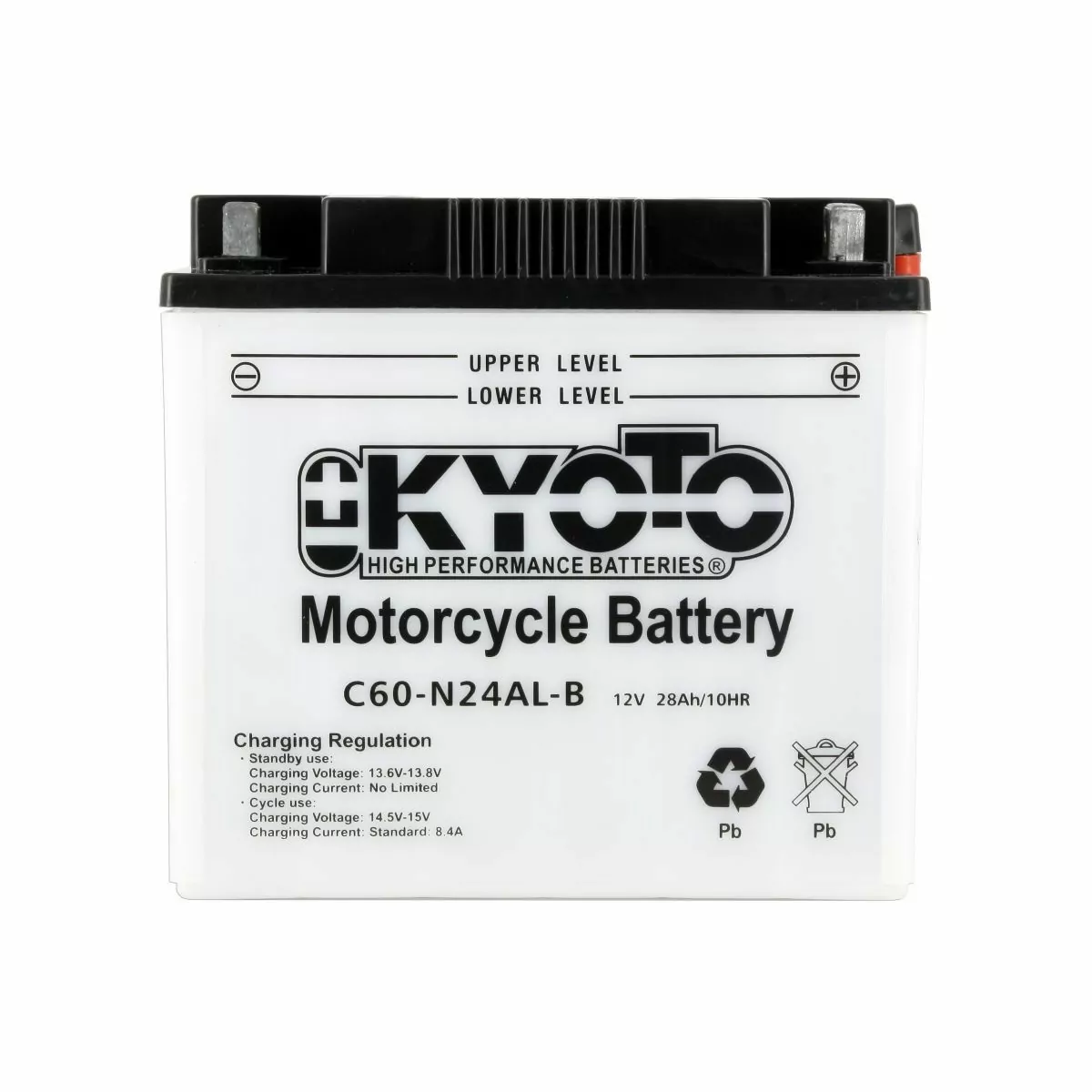 BATTERIE MOTO KYOTO Y60N24ALB 12V 28AH 280A Batteries Motos
