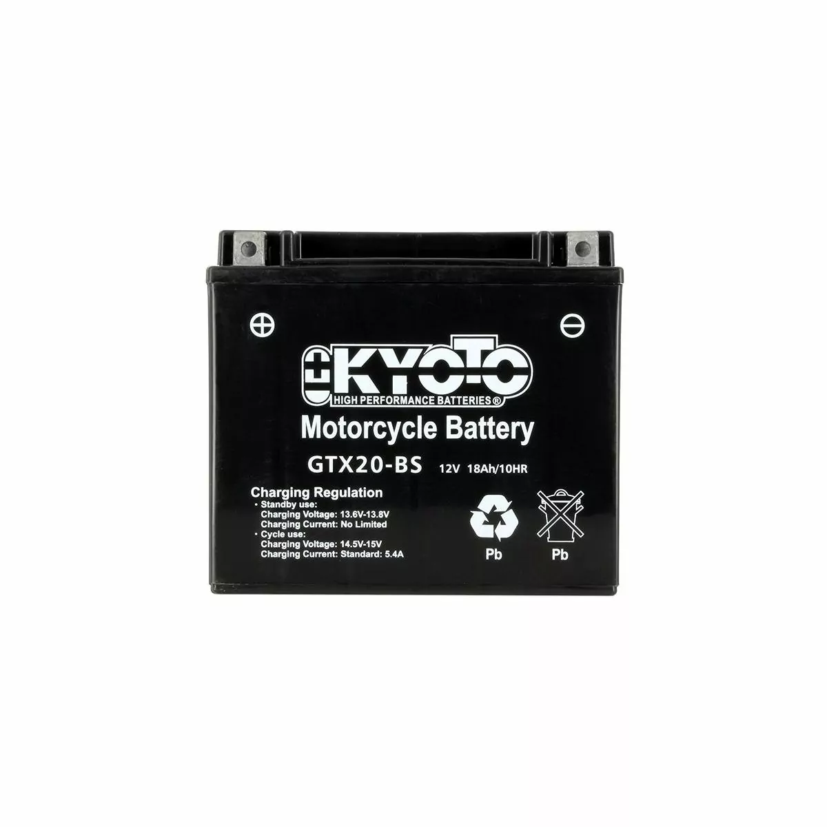 BATTERIE MOTO KYOTO AGM YTX20BS 12V 18AH 310A Batteries Motos