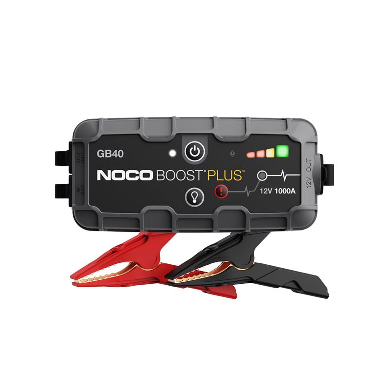 BOOSTER NOCO GB40 1000A 12V LITHIUM JUMP STARTER PLUS - Boosters 3L Diesel  - BatterySet