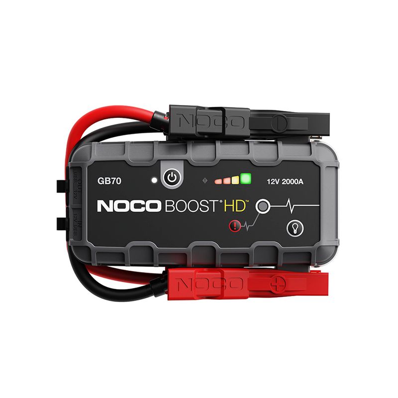 BOOSTER NOCO GB70 2000A 12V LITHIUM JUMP STARTER HD - Boosters 6L Diesel -  BatterySet