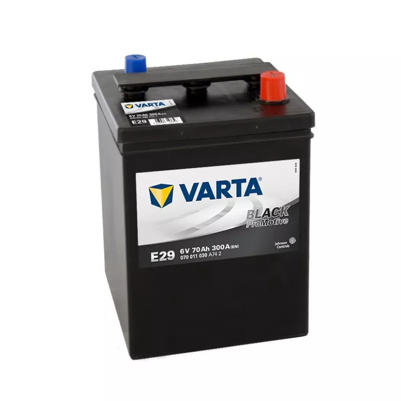 BATTERIE VARTA PROMOTIVE BLACK E29 6V 70AH 300A - Batteries Poids