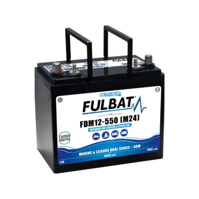 Batterie FULBAT AGM - FDM12-550-M24 (DUAL)