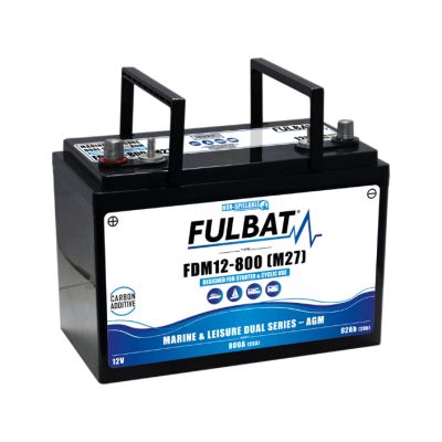 Batterie FULBAT AGM - FDM12-800-M27 (DUAL)
