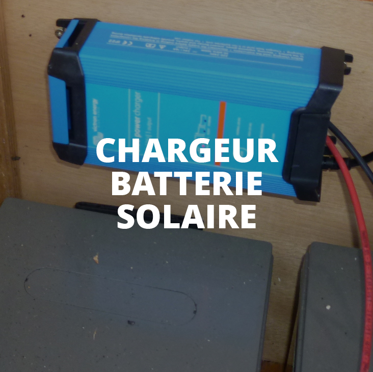 Chargeur batterie solaire Victron energy